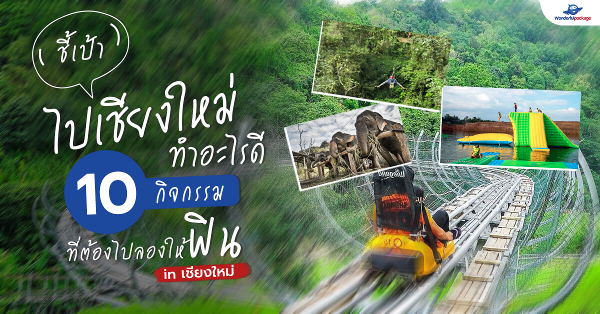 ชี้เป้า ไปเชียงใหม่ ทำอะไรดี? 10 กิจกรรมที่ต้องไปลองให้ฟิน in เชียงใหม่ ชี้เป้า ไปเชียงใหม่ ทำอะไรดี? 10 กิจกรรมที่ต้องไปลองให้ฟิน In เชียงใหม่