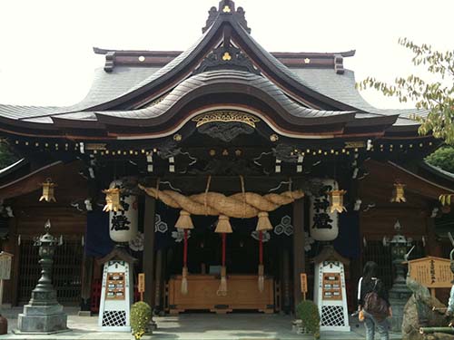 ท่องเที่ยวญี่ปุ่น, ฟุกุโอกะ Kushida Shrine