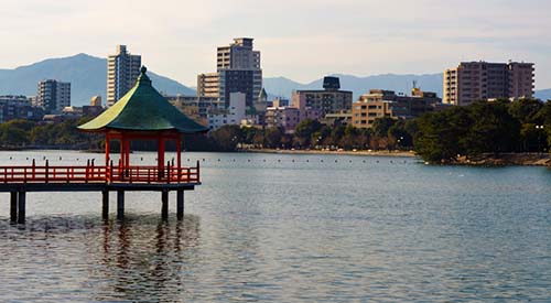 ท่องเที่ยวญี่ปุ่น, ฟุกุโอกะ Ohori Park