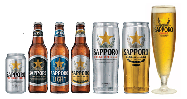อาหารญี่ปุ่น  SAPPORO Beer
