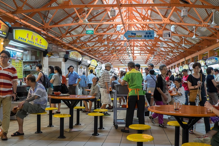 ร้านอาหารสิงคโปร์,Hawker Centre, สิงคโปร์