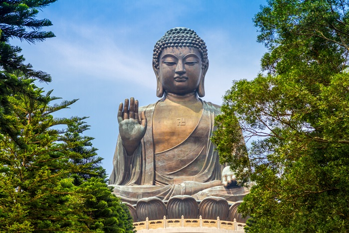 พระใหญ่วัดโปหลิน (Polin Monastery)