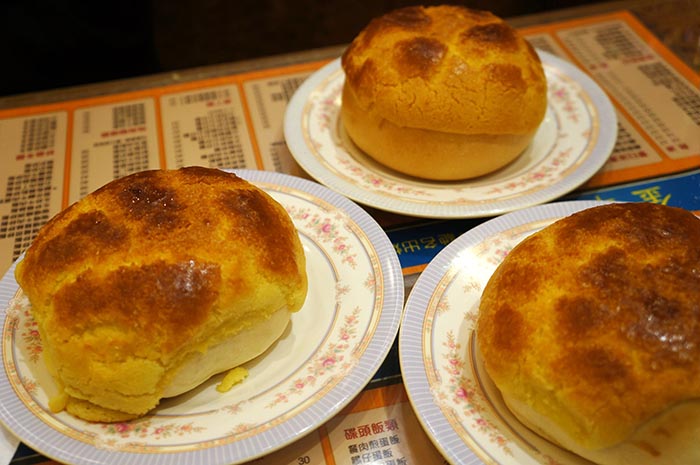 อาหารฮ่องกง ขนมปังสัปปะรด