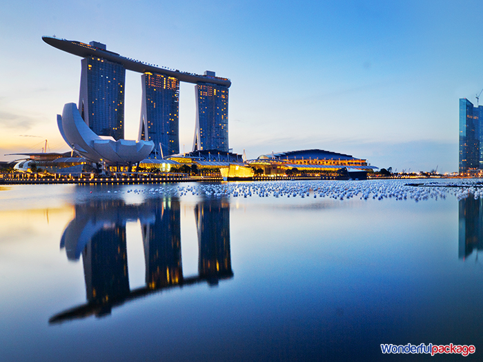 marina bay sands singapore, สิงคโปร์