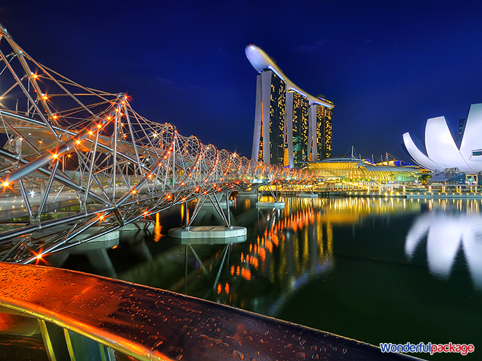 marina bay sands singapore, สิงคโปร์