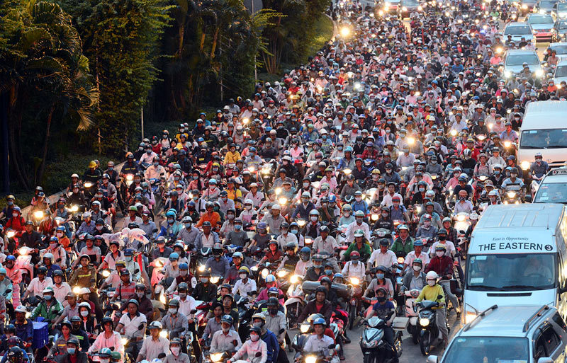 Traffic in vietnam