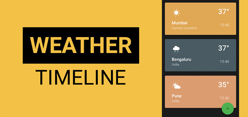 weather timeline