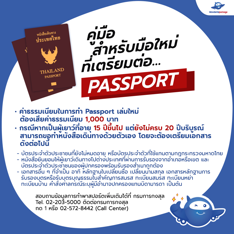 คู่มือสำหรับมือใหม่ที่เตรียมต่อ PASSPORT