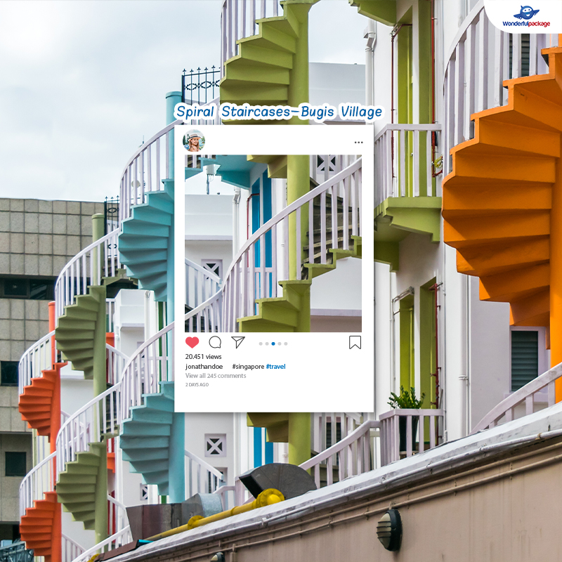 Spiral Staircases - Bugis Village