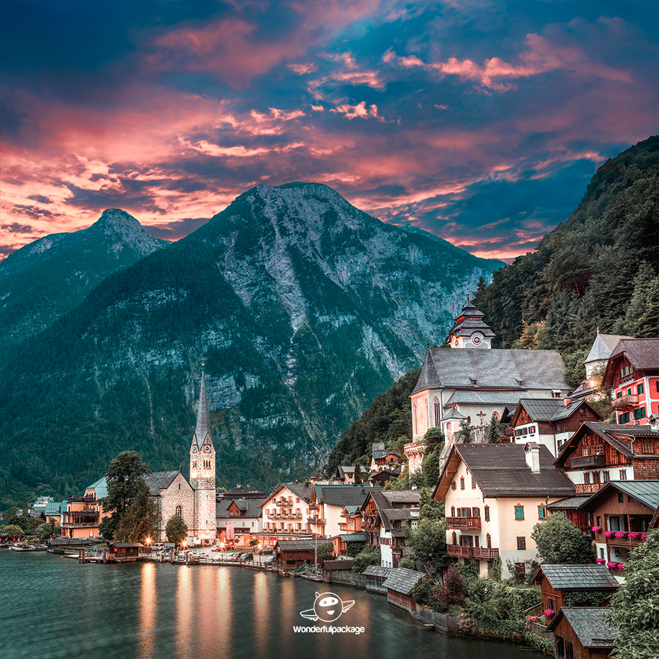 ฮัลล์สตัทท์ (Hallstatt) เมืองริมทะเลสาบสวยที่สุดในโลก