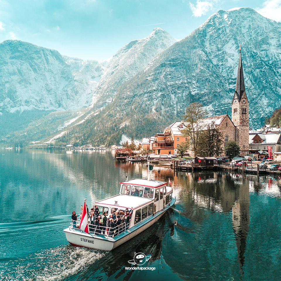 ฮัลล์สตัทท์ (Hallstatt) เมืองริมทะเลสาบสวยที่สุดในโลก