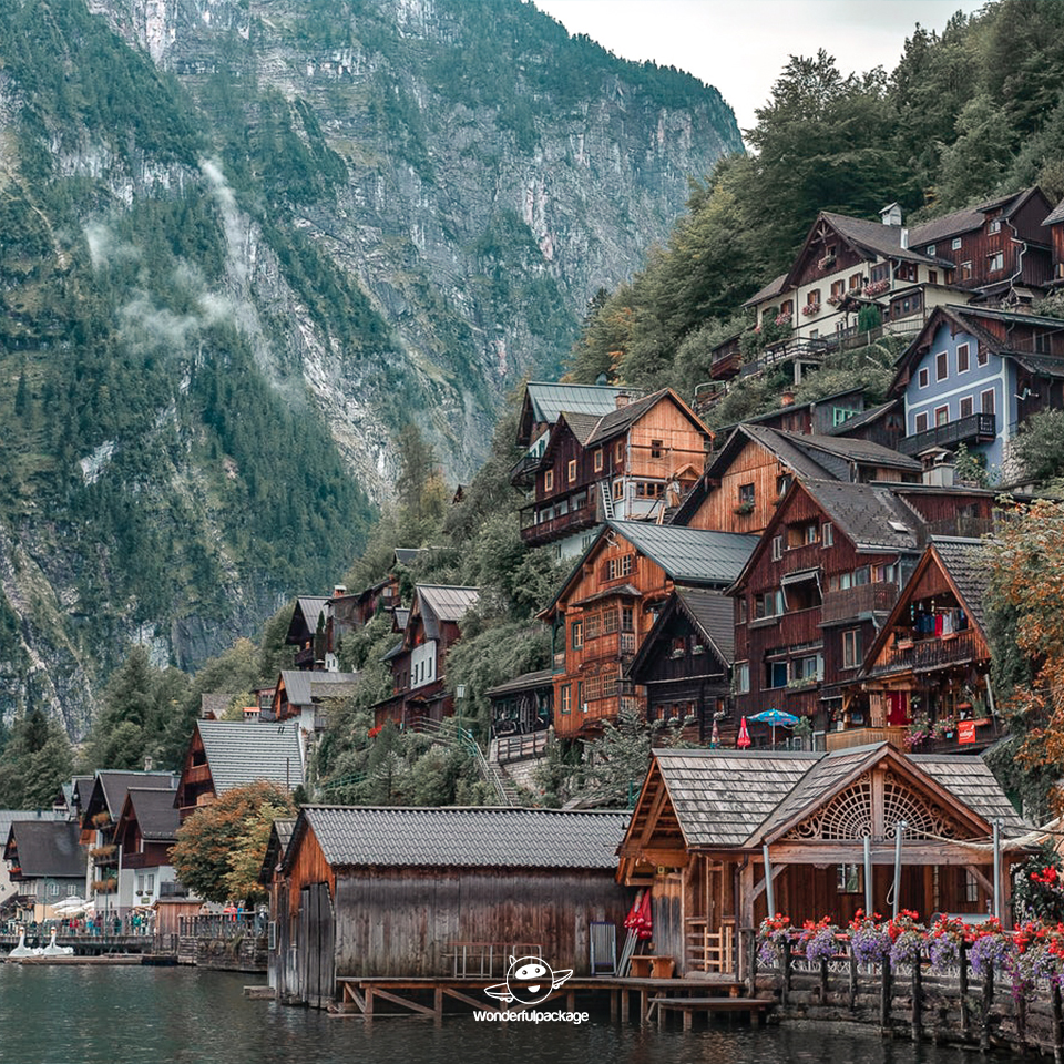 ฮัลล์สตัทท์ (Hallstatt) เมืองริมทะเลสาบสวยที่สุดในโลก