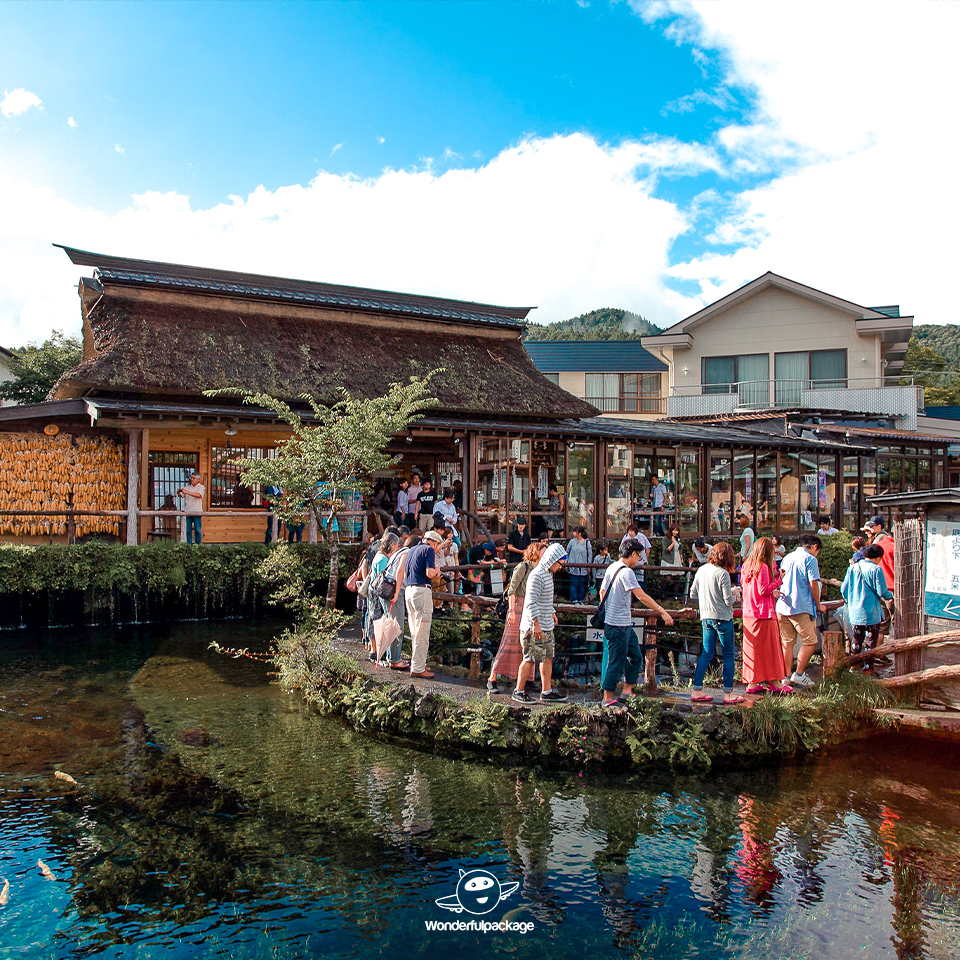 Oshino Hakkai หมู่บ้านโอชิโนะฮักไก หมู่บ้านน้ำใส วิวภูเขาไฟฟูจิ