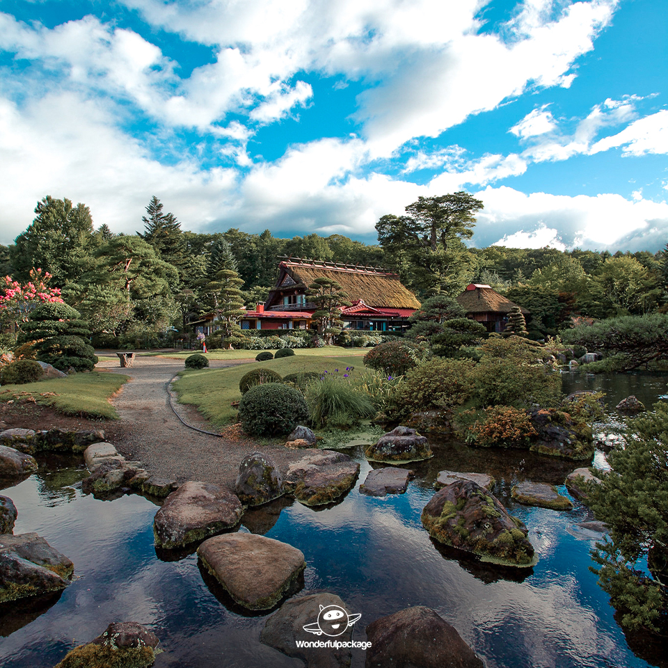 Oshino Hakkai หมู่บ้านโอชิโนะฮักไก หมู่บ้านน้ำใส วิวภูเขาไฟฟูจิ