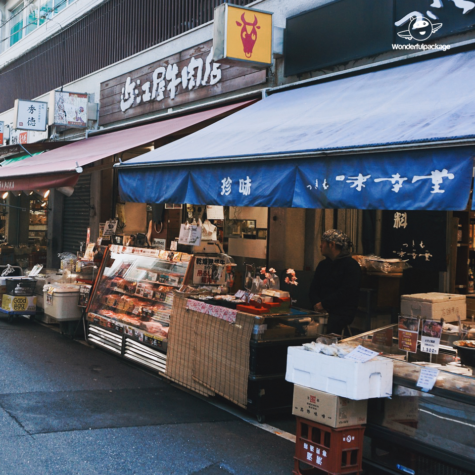 ตลาดปลาซึกิจิ(Tsukiji Outer Market)