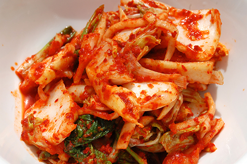 อาหารเกาหลี กิมจิ