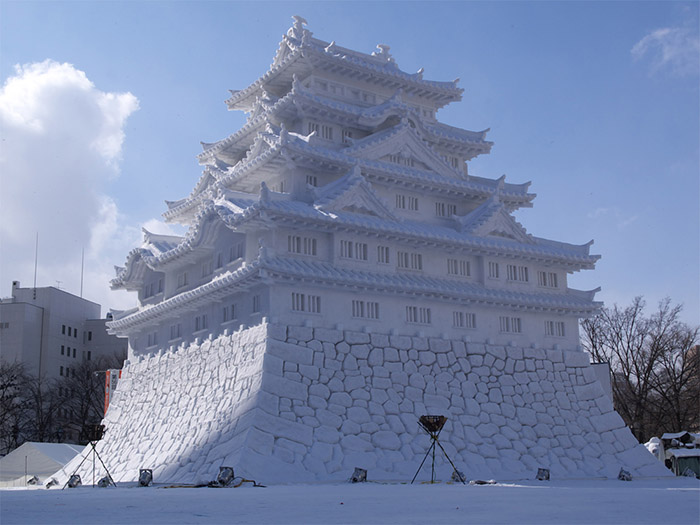 เที่ยวญี่ปุ่น sapporo snow festival