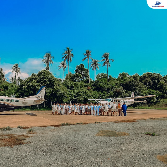 Soneva Kiri เครื่องบินส่วนตัว