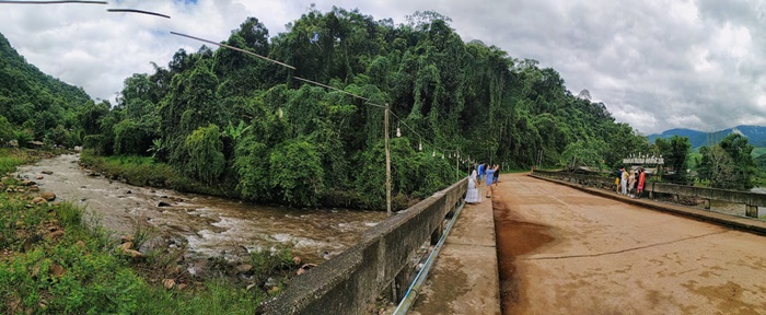 ชมวิวสะพานหมู่บ้านสะปัน