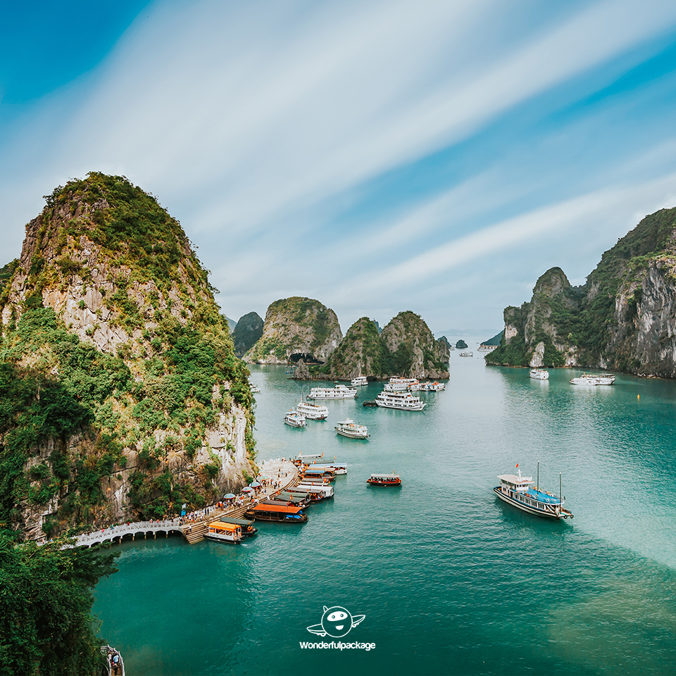 สุดยอดอลังการธรรมชาติ อ่าวฮาลอง (Halong Bay) เวียดนาม