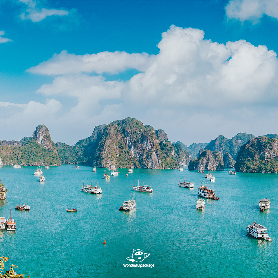 สุดยอดอลังการธรรมชาติ อ่าวฮาลอง (Halong Bay) เวียดนาม