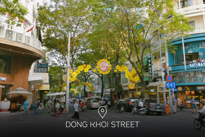 Dong Khoi Street โฮจิมินห์
