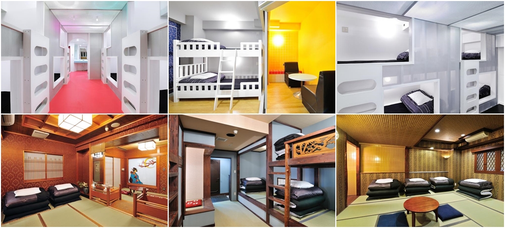 แพคเกจห้องพัก Tokyo สไตล์ Hostel Dormitory