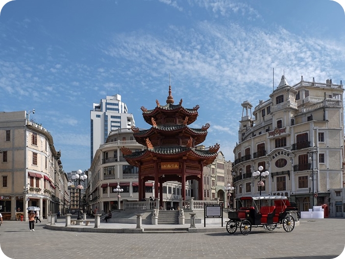 Shantou old downtown
