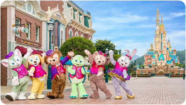 สวนสนุกฮ่องกงดิสนีย์แลนด์ Hong Kong Disneyland 