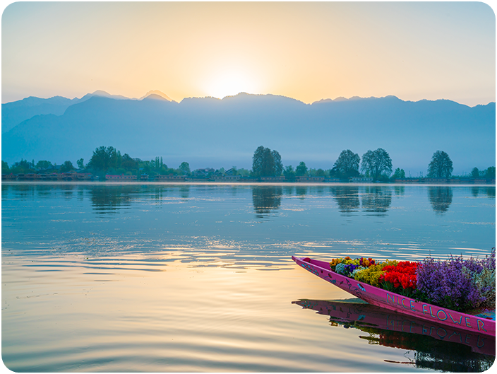 ทะเลสาบดาล (Dal Lake) ล่องเรือชิคารา