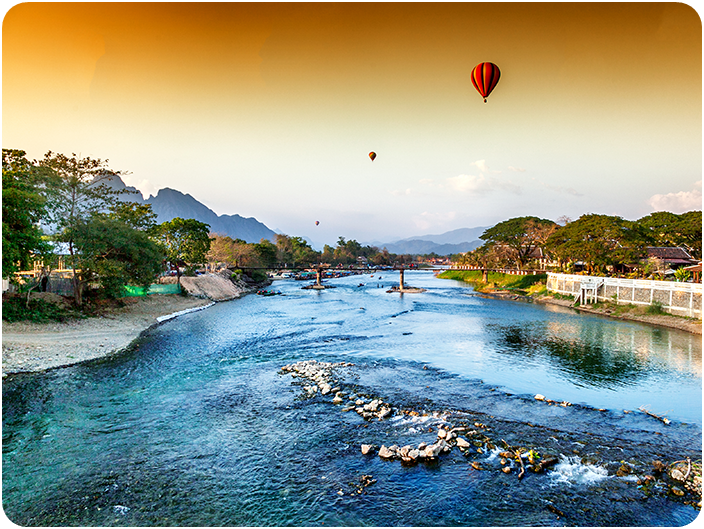 vang vieng balloon