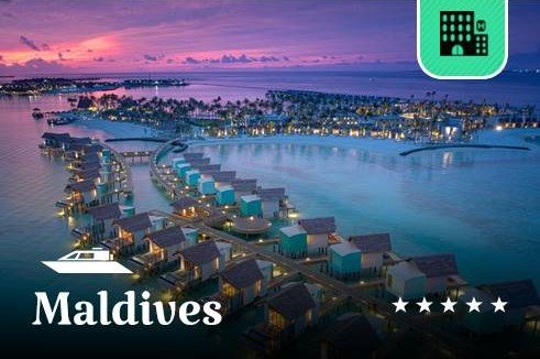 แพ็คเกจห้องพักมัลดีฟส์ ฮาร์ดร็อค โฮเทล มัลดีฟส์ (Hard Rock Hotel Maldives) ★★★★★