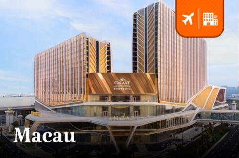 แพ็คเกจมาเก๊า 3 วัน 2 คืน ตั๋วเครื่องบิน (Air Macau) พัก 5 ดาว Andaz Hotel Macau
