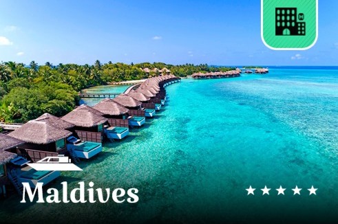 แพ็คเกจห้องพักมัลดีฟส์ เชอราตัน มัลดีฟส์ ฟูลมูน รีสอร์ทแอนด์สปา (Sheraton Maldives Full Moon Resort & Spa) ★★★★★