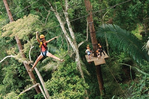 [Pass] กิจกรรมโหนสลิงซิปไลน์ที่ฟลายอิ้งหนุมาน (Flying Hanuman) ภูเก็ต