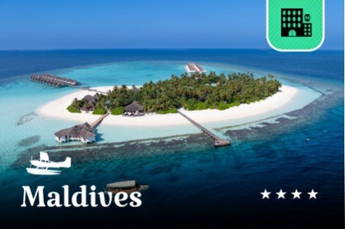 แพ็คเกจห้องพักมัลดีฟส์อันกากา ไอส์แลนด์ รีสอร์ท แอนด์ สปา (Angaga Island Resort and Spa)  ★★★★