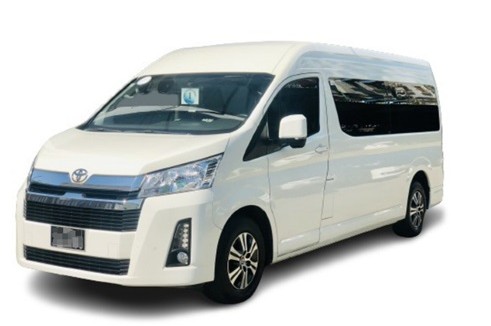 บริการรถรับส่งเที่ยวพม่า จากสนามบินย่างกุ้ง (RGN) เข้าเมือง โดยรถยนต์ Toyota Hiace (สำหรับ 6-10 คน)