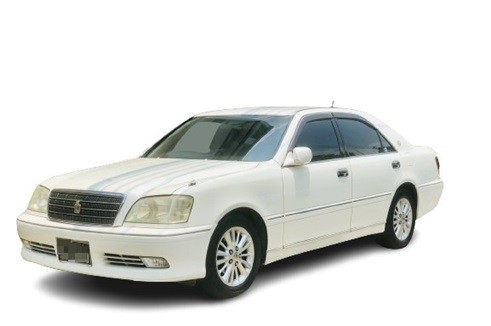 บริการรถรับส่งเที่ยวพม่า จากสนามบินย่างกุ้ง (RGN) เข้าเมือง โดยรถยนต์ Toyota Crown (สำหรับ 1-2 คน)