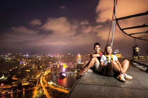 บัตรชมวิวบนหอคอยมาเก๊าชั้น 58 และเดินบน Skywalk ชั้น 61 (Macau Tower Skywalk)