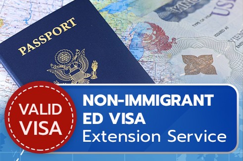 บริการให้คำปรึกษาการต่ออายุวีซ่านักเรียน/นักศึกษาต่างชาติ (Non-Immigrant ED Visa Extension)