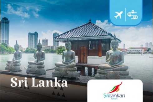 แพ็กเกจตั๋วเครื่องบิน ไป-กลับ เส้นทาง กรุงเทพฯ-โคลัมโบ โดย Srilankan Airline ฟรี ซิตี้ทัวร์ครึ่งวัน