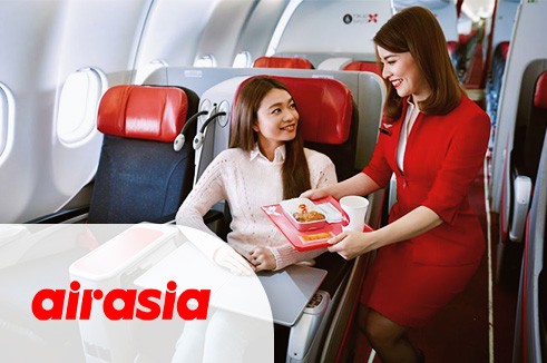 โปรโมชั่นตั๋วเครื่องบิน ราคาพิเศษ โดยสายการบินแอร์เอเชีย Air Asia
