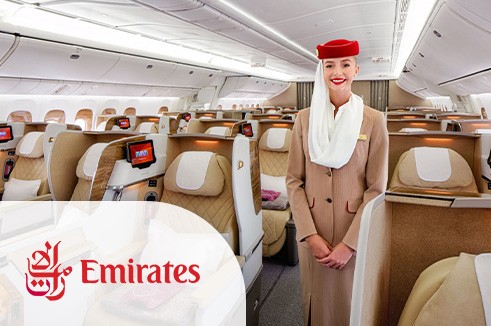 โปรโมชั่นตั๋วเครื่องบิน ราคาพิเศษ โดยสายการบินเอมิเรตส์ EMIRATES