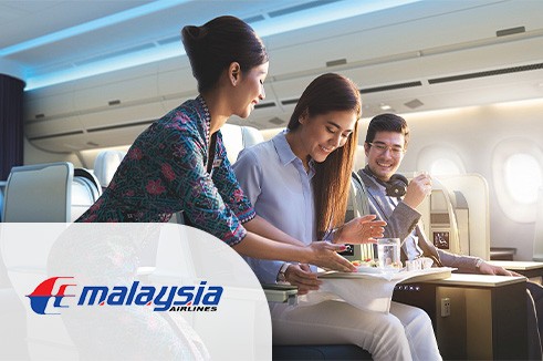 โปรโมชั่นตั๋วเครื่องบิน ราคาพิเศษ โดยสายการบินมาเลเซียแอร์ไลน์ Malaysia Airlines
