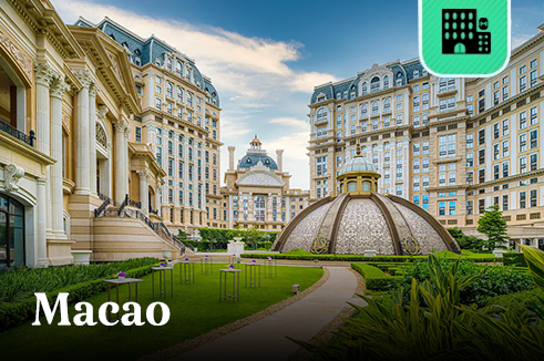 แพ็คเกจห้องพักมาเก๊า Grand Lisboa Palace Resort Macau 2 คืน พร้อมอาหารเช้า